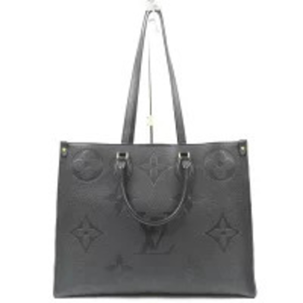 Louis Vuitton bag handbag shoulder OnTheGo Empreinte leather Noir Black
